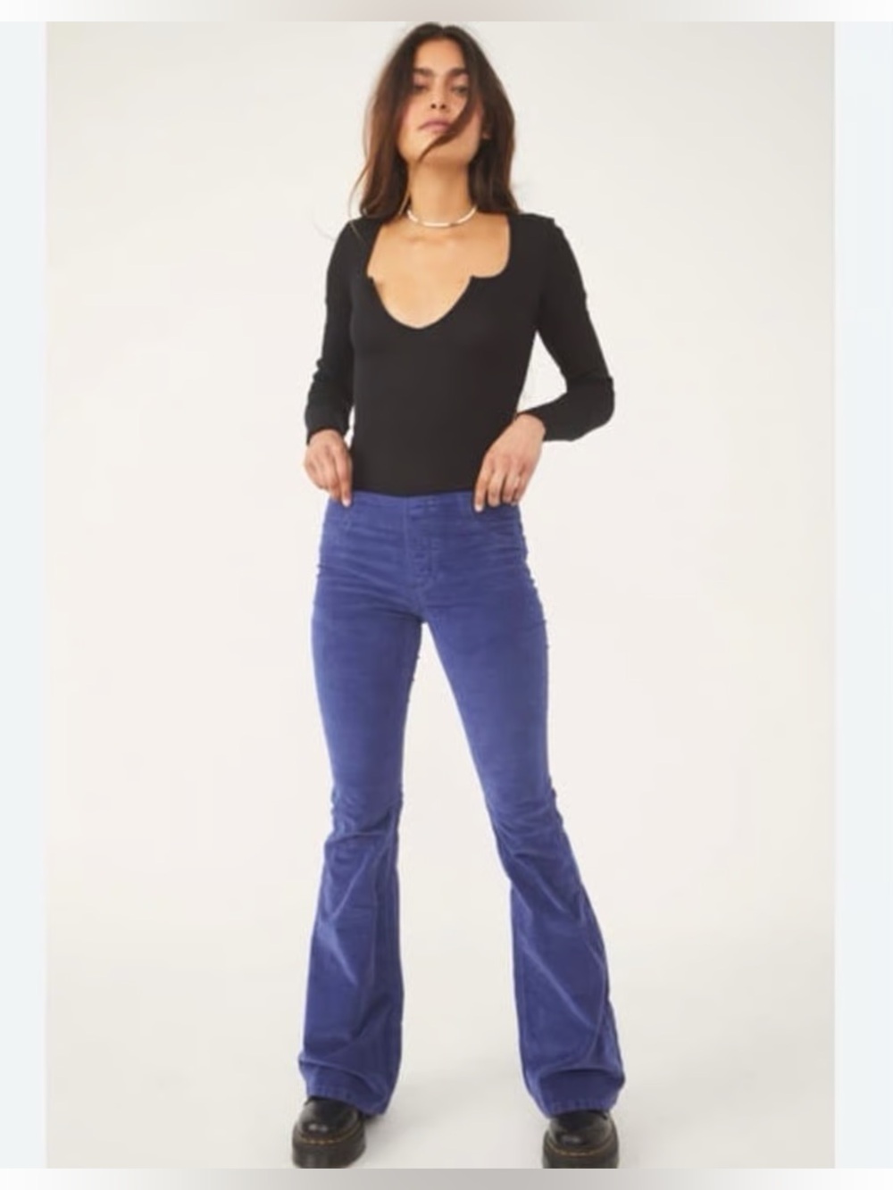NWOT We The Free Pull On Corduroy Flare